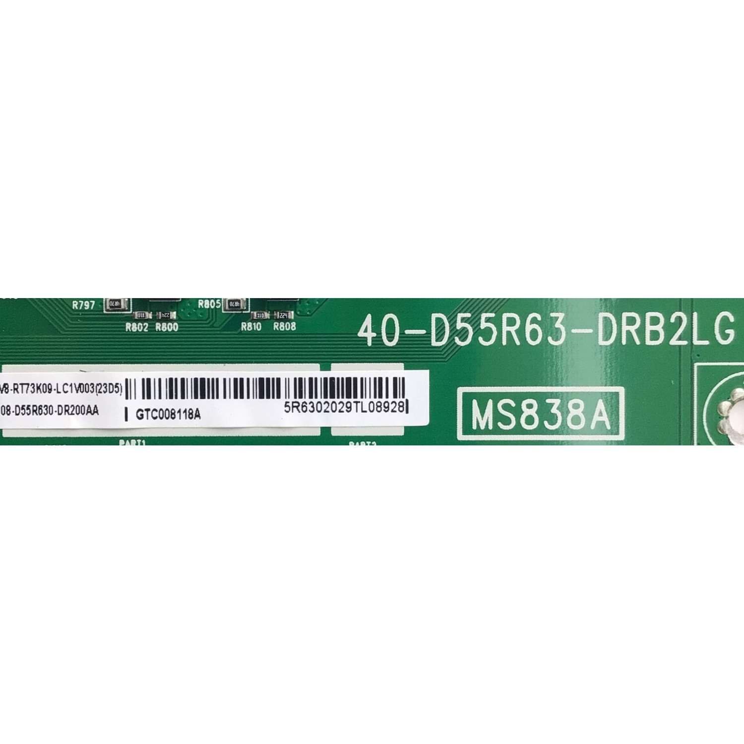 KIT DED TARJETAS PARA TCL / MAIN 08-CS55CUD-OC400AA / 40-RT73M1-MAC2HG / FUENTE 08-P302W0L-PW230AA / 40-P302WL-PWF1CG / T-CON 08-D55R630-DR200AA / 40-D55R63-DRB2LG / PANEL LVU550NDHL / MODELO 55R635 - Imagen 3
